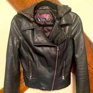 Rock and roll cowgirl leather jacket